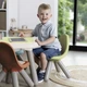 Стол детский Smoby Life 76х52х45 см зелено-серый (7600880408) (3032168804081) - изображение 7