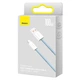 Кабель Baseus Dynamic Series Fast Charging Data Cable USB to Type-C 100W 1m Blue (CALD000603) - изображение 2