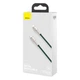 Кабель Baseus Cafule Series Metal Data Cable Type-C to iP PD 20W 1m Green (CATLJK-A06) - зображення 2