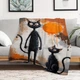Плед 3D чудные коты 160х200 см. - изображение 2
