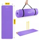 Килимок (мат) спортивний 4FIZJO NBR 180 x 60 x 1 см для йоги та фітнесу Violet (P-5907222931530) - зображення 10