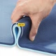 Коврик (мат) спортивный 4FIZJO TPE 180 x 60 x 0.6 см для йоги и фитнеса Blue/Sky Blue (P-5907739310132) - изображение 4