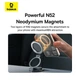 Магнитный держатель телефона в авто Baseus MagPro Series II Magnetic Car Mount Stick-on Version Black - изображение 7