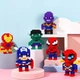 Дитячий конструктор Залізна Людина Iron Man 9 см на 270 деталей Magic Blocks 3D - зображення 5
