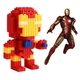 Дитячий конструктор Залізна Людина Iron Man 9 см на 270 деталей Magic Blocks 3D - зображення 1