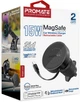 Автодержатель для телефона магнитный с беспроводной зарядкой MagSafe Promate MagDrive-R Black (magdrive-r) - изображение 11