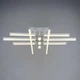Светодиодная потолочная люстра 64W Sirius B YH1316/8+3 WT+GD с акриловыми плафонами 3000/6500K белый корпус с золотом - изображение 2