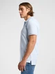 Поло длинное мужское Lee 112363658 XL Голубое (5401139290914) - изображение 4