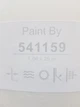 Шпалери під фарбування вінілові на флізеліні Sintra Paint by 1.06x25 м смуги фігури ромби білі 541159 - зображення 3