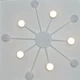 Люстра потолочная LUMINARIA RAY SLIM 10xGX53 WHITE 220V IP20 (6951635239522) - изображение 6