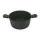 Кастрюля со стеклянной крышкой Fissman Cuisine с индукционным дном из алюминия с антипригарным покрытием TiPro 28х13.5см/7.1л(14594) - изображение 5