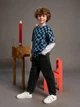 Детские черные свободные джинсы для мальчика SinSay 110 см (4-5Y) - изображение 2