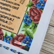 Набор для вышивания бисером картины ARHIBIS Правила дома, 23*19 см (А4Н_445) - изображение 3