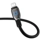 Кабель Baseus Pudding Series Fast Charging Cable Type-C to iP 20W 1.2m Cluster Black (P10355701111-00) - зображення 5