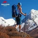 Трекінгова палиця телескопічна Naturehike ST10 (NH19S010-T) 110 см - блакитна - зображення 7