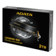 Комп'ютерний запам'ятовувальний пристрій SSD M.2 ADATA LEGEND 900 2TB 2280 PCIe Gen 4x4 3D NAND Read/Write: 7000/5400 MB/sec (SLEG-900-2TCS) - изображение 2