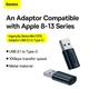 Адаптер Baseus Ingenuity Series Mini OTG Adaptor USB 3.1 to Type-C Blue (ZJJQ000103) - зображення 11