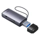 Кардрідер Baseus Lite Series USB-A to SD/TF Card Reader Grey (WKQX060013) - изображение 5