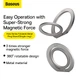 Підставка для мобільного Baseus Halo Series Foldable Metal Ring Stand（Single-ring）Silver (SUCH000012) - изображение 11