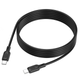 Кабель BOROFONE BX113 Lenny 60W silicone charging data cable C to C(L=2M) Black 6941991115516 - зображення 5