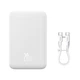 Зовнішній акумулятор Baseus Magnetic Mini Wireless Fast Charge Power Bank 20000mAh 20W White (PPCX150002) - зображення 8