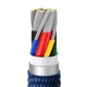 Кабель Baseus Crystal Shine Series Fast Charging Data Cable Type-C to Type-C 100W 2m Blue (CAJY000703) - изображение 6