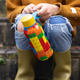 Термобутылка детская с силиконовой ручкой 330 мл Quokka Color Bricks (40143) - изображение 2