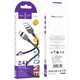 Кабель Hoco X109 Energy silicone charging data cable iP(L-2M) Чорний - изображение 2