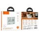 Цифровий термометр гігрометр HOCO HX41 |200mAh| Білий - зображення 2