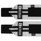 Бинты кистевые для жима (2шт) STRENGTH WRIST WEIGHTLIFTING WRAPS EZOUS C-03 (PL, хлопок, латекс, р-р 72х8см, вес упаковки 170гр, черный серый) - изображение 7