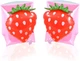Дитячі нарукавники для плавання Sweet Strawberry двокамерні надувні 3D-нарукавники з об'ємною Полуницею для купання в басейні / морі, рожевий (103130504) - зображення 7