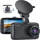 Видеорегистратор спереди и задней части, Dash Camera для автомобилей Черный - изображение 1