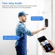 Wi-Fi Smart Door Bell с беспроводной камерой с обнаружением движения Черный - изображение 4