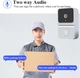 Беспроводной видеодомофон Irishom, умный дверной звонок с ночным видением Белый - изображение 9