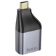Адаптер Hoco UA35 (переходник USB-C to RJ45, 100 мб/с, Windows, MacOS, Linux, Android, Chrome OS) - Черный - изображение 5