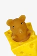 Игрушка Антистресс сыр 2441 Коричневый - изображение 2
