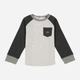 Детский комплект (кофточка + штаны + носочки) для мальчика Calvin Klein 231987013 80 см Серый (1159828800) - изображение 2