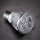 Светодиодная направленная лампа AlltimaLed JDR-AL Warm E27 5W - изображение 1