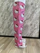 Легкие пижамные штаны с принтом Hello Kitty, розовые, тонкие, летние, L (10469) - изображение 6