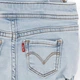 Детский джинсовый летний полукомбинезон для девочки Levi's 658767745 62 см Голубой (1159828264) - изображение 3