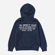 Подростковое худи для мальчика Uniqlo 972740025 164 см Синее (1159828578) - изображение 4