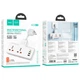 Мережевий подовжувач HOCO AC12A Reise 2-position expansion socket(PD30W/1C3A) White 6942007607100 - зображення 7