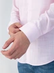 Рубашка хлопковая мужская Arber Linen Shirt 1 M05.21.47.224 38-39 Розовая (ARB9099705430008) - изображение 5