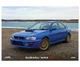 Постер CP Subaru Impreza WRX STI, Спортивный автомобиль JDM 84х60 см (134) - изображение 1
