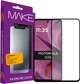 Захисне скло MAKE для Motorola G55 Black (MGF-MG55) - зображення 1
