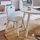 Krzesło dziecięce Atmosphera for kids 50 x 28 x 28 cm White (3560238909119) - obraz 6