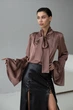 Блузка Tales Yasmin L-XL коричневий (bl5317-002) - изображение 4