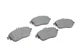 Колодки тормозные передние MB A-class W176/B-class W242/W246/GLA-class X156 11- - 0 986 494 662 BOSCH - изображение 5