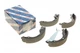 Колодки тормозные задние Audi 80-89/VW Passat/Chery Amulet/Geely без ABS барабанные 200х40 - 0 986 487 270 BOSCH - изображение 1