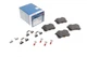 Колодки тормозные задние VW Caddy III 04-/Peugeot 308 07-/Citroen C4 04- Lucas 87.2x53.2x16.3 - 0 986 494 596 BOSCH - изображение 1